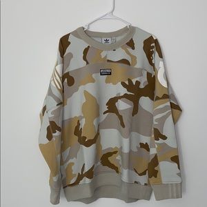 Adidas Camouflage Crewneck Sweatshirt